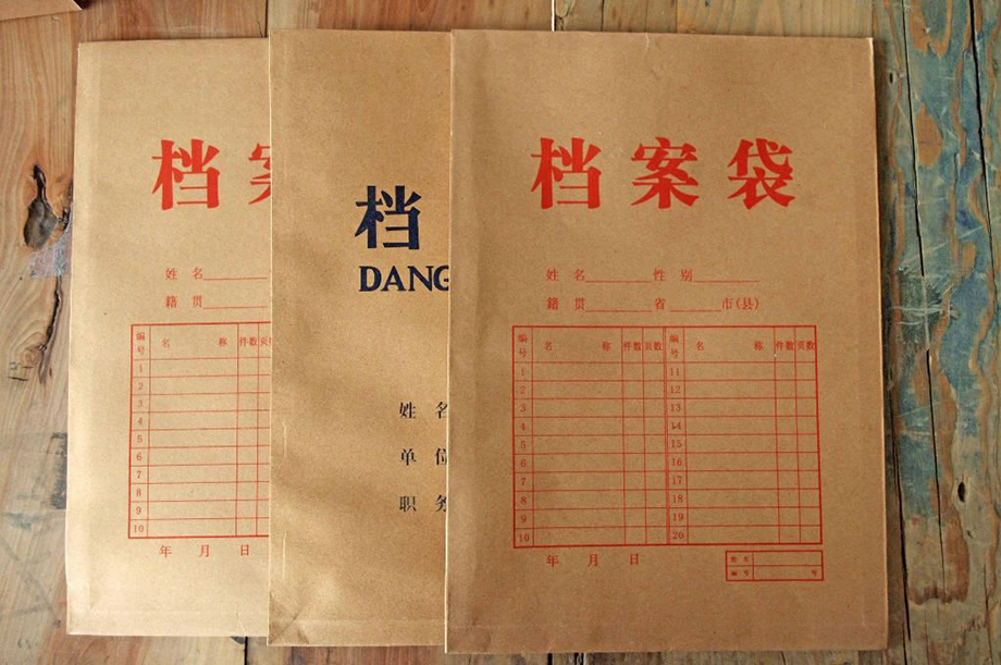 牛皮紙檔案袋